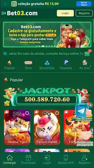 baixar aplicativo BET03